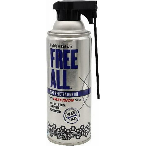 Free All Deep Penetrating Oil with Precision Straw 11 oz. Aerosol Spray RE12-RS