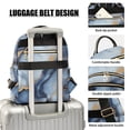 thumbnail image 3 of FORMRS Mini Backpack Purse for Women Travel Daypack Casual Shoulder Bag, Abstract Marble Pattern, 3 of 7