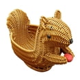 thumbnail image 4 of FENGGUIQU Organizador De Escritorio Amarillo Cesta Tejida Ratán Sintético Resistente Y Funcional, 4 of 8