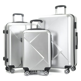 StorageBud 20 inch Hardside Carry-On Expandable Luggage, Front Pocket  Luggage Set Spinner Suitcase Set, Navy Blue