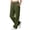 Army Green #51, variant on WULMLEO Women's Sweatpants Solid Elastic Waist Wide Leg Fall Winter Paloma Pants Trendy Work Pant Trendy Oversized Trousers with Pockets Light Green L