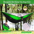 thumbnail image 3 of Hamaca de camping Qevooon con mosquitera, nailon, correas de 3 m, 3 of 6