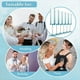 thumbnail image 4 of Copas de Champán Copas de Champán Cuadradas de 6 Onzas Copas de Tallo Copas para Brindis de Boda Reutilizables Paquete de 12 Azul, 4 of 5