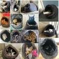 thumbnail image 5 of Cama para perros pequeños y gatos Cozy Pets Igloo Bed Hideout Cave Cojín lavable JAMW Sencillez, 5 of 5