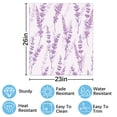 thumbnail image 2 of Lavender floral purple Dishwasher Magnet Cover Decorative Sticker for Home Cabinet Kitchen 23" x26", 2 of 5