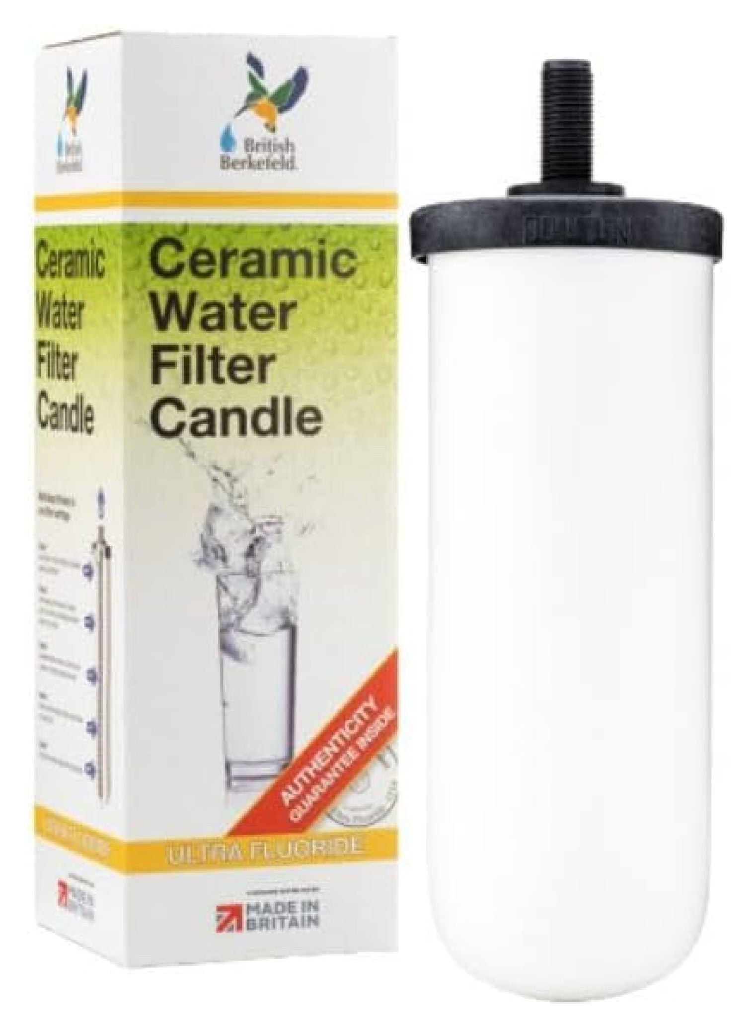 Ultra Fluoride Ceramic Drinking Water Filter Cartridge W9120133 for All Gravity Water Filter Systems