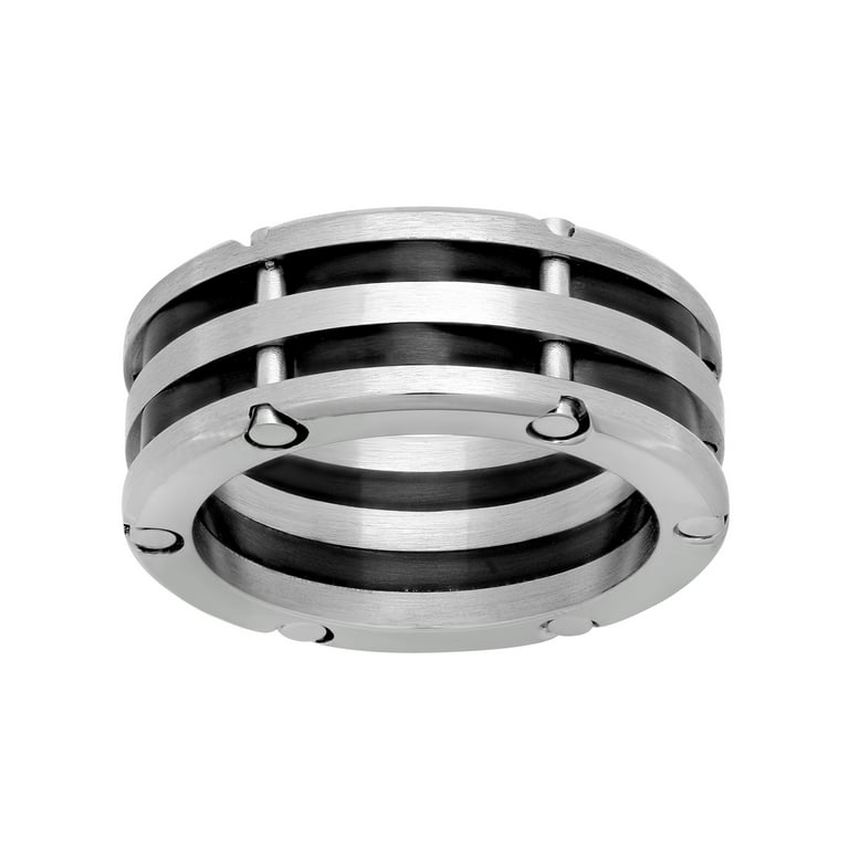 Walmart mens 2024 rings stainless steel