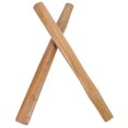 thumbnail image 3 of YOSADIER Round Head Hammer Handle Wooden Replacement for Women 2Pcs 14.6x1.3x0.9in, 3 of 5