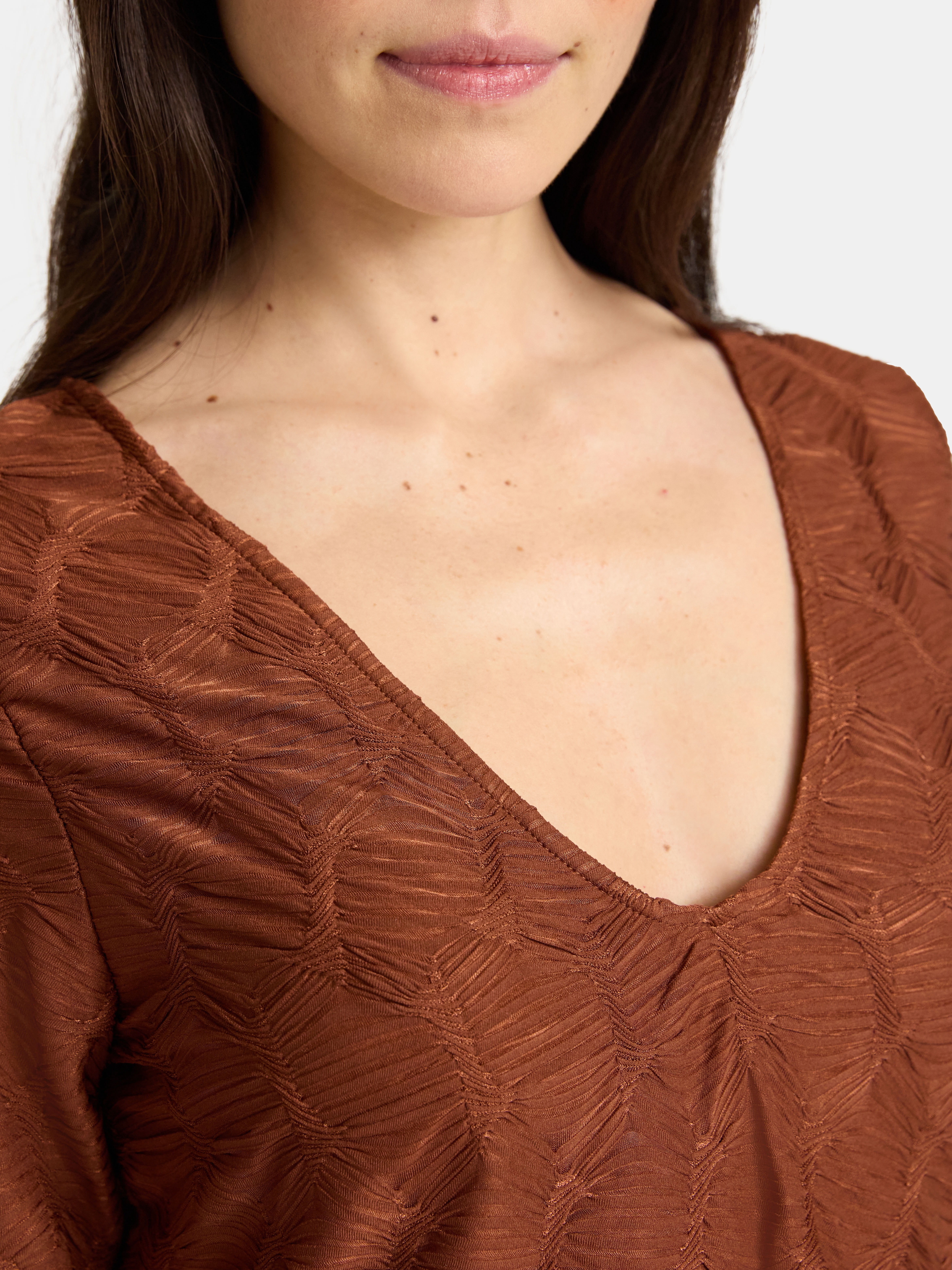 No Boundaries Scrunch Texture Coverup Dress, Women’s