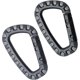 thumbnail image 1 of 2 Pcs (noir) Mousqueton En Plastique, Mousqueton Tactique, Mousqueton Noir, Porte-cls Mousqueton En Forme De D, Multi-usos, Mousqueton Boucle D, 1 of 5