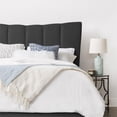 thumbnail image 5 of CorLiving Fabric Vertical Channel-Tufted Double Bed Frame, 5 of 10