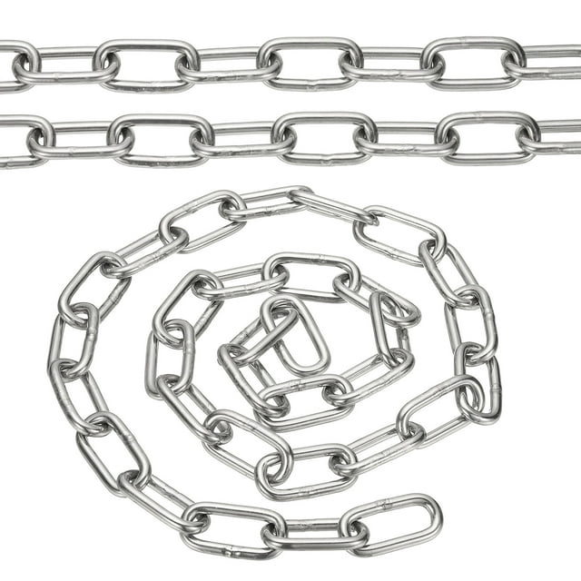 Stainless Steel Chain Link Small Light Duty for Various Applications and Uses 1 Meter x 5mm 1