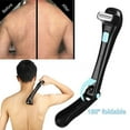 thumbnail image 4 of LOVEVER Rasoir Électrique Pliant pour le Dos Rasoir Électrique Tondeuse à Cheveux Pliable Outil d'Épilation Poignée Ergonomique, 4 of 7