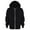 D491-Black, variant on HCNTES Boys Girls Zipper Sweatshirt Youth Solid Classic Hoodies Soft Full Zip Hooded Sweatshirts for Teens Kids Unisex(7-8 Years,D491-Black)