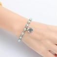 thumbnail image 3 of Flower Girl Bracelets for Little Girls&nbsp;Wedding Gifts Rhinestone Pearl Bracelet Charm Bracelets for Women Girls Wedding Party Charm for Flower Girl Bridemaid, 3 of 7