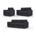 thumbnail image 1 of Set 3 piezas Adapti Sala + Sillón Seccional Modular + Love Seat Gris Carbón, 1 of 9