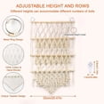 thumbnail image 5 of 3-layer wooden toy net, stuffed animal net or hammock, small stuffed animal toy storage net, stuffed animal net (FMY), 5 of 5