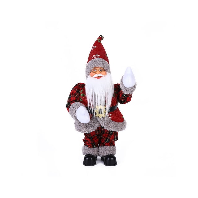 Toystoory Juguete eléctrico de música de Navidad portátil alimentado por reemplazo temático de Navidad café restaurante cafetería Kits de decoración para fiestas Tipo 1 Toystoory HA069033-01B
