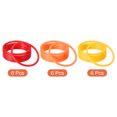thumbnail image 3 of Unique Bargains 8.5cm Plastic Carnival Ringtoss Rings Game Hoop 18 Pack (Orange, Red, Yellow), 3 of 5