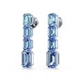 thumbnail image 3 of Pendientes Swarovski Millenia Drop Octagon Azul Rodiado, 3 of 5