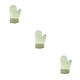 thumbnail image 2 of Guantes Injueey de silicona anti-escaldado lavables para horno y Microondas color Verde, 2 of 6