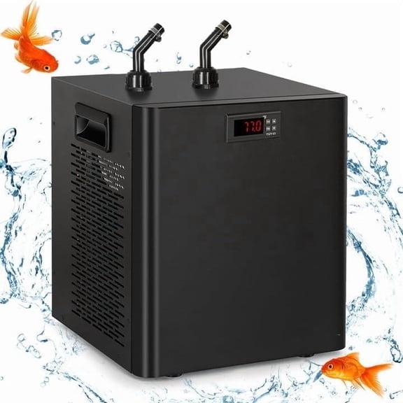 Aquarium Chiller 79gal 1/3 HP for Fish Tank, Water Chillers for Hydroponics with Special Quiet Design Refrigeration Compressor for Axolotl Jellyfish Coral Reef Shrimp