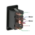 thumbnail image 3 of Interruptor de ventana de coche de 5 pines universal Interruptores de palanca maestra de coche con arnés de cableado Momentáneo DC12V, 3 of 6