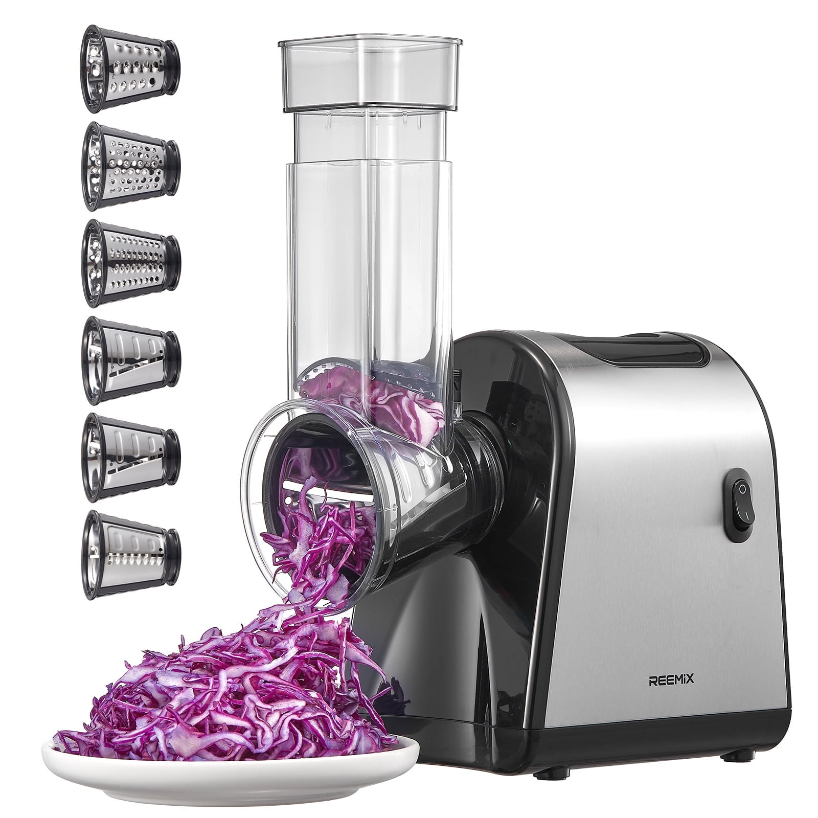 Presto, Salad Shooter Electric Slicer 02910, White - Walmart.com