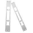 thumbnail image 4 of unbranded 2Pack Silver Safety Door Locks from Inside Rectangular Barn Door Latches for Homeowners, 4 of 7
