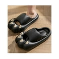 thumbnail image 2 of Gustave House Slippers for Women Men, Cat Paw Cloud Slides Sandals Non Slip Shower Shoes Cute Couples Soft Thick Sole Pillow Slippers for Home Bathroom Indoor Outdoor, 2 of 8