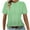 045 Green, variant on Fanxing Womens Summer Tops Trendy Graphic Tees Round Neck Short Sleeve Tee Shirt Loose Fit Top Green,M