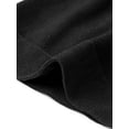 thumbnail image 6 of DARING DIVA Women's Wide Leg Drawstring Vacation Beach Pants X-Small Black, 6 of 6