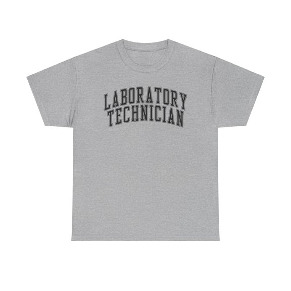 Laboratory Technician Lab Tech Shirt Gifts Tshirt Crew Neck Short Sleeve