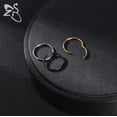 thumbnail image 4 of ZS 1 PC Aro G23 Anillo de Nariz de Titanio 20G/18G/16G Piercings de Tabique Redondos Piercing de Hélice de Oreja Cartílago Daith Joyería Pendiente 6-14MM, 4 of 5