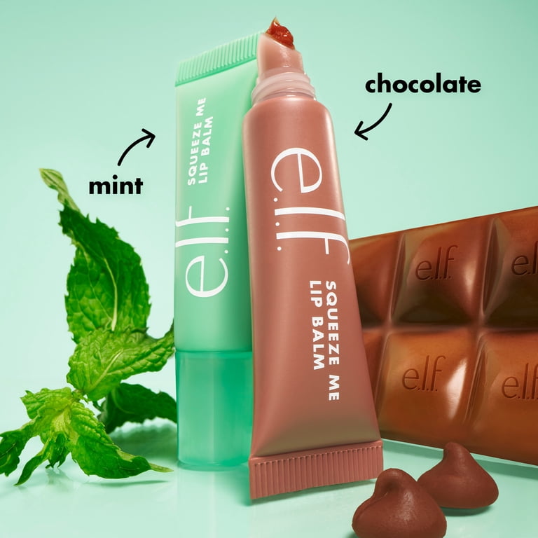 e.l.f. Squeeze Me More Lip Balm Duo, Mint & Chocolate, 0.42oz