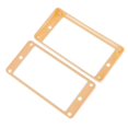 thumbnail image 2 of kurtrusly Humbucker Pickups Frames Mounting Rings for LP Electric Guitar Cream, 2 of 7