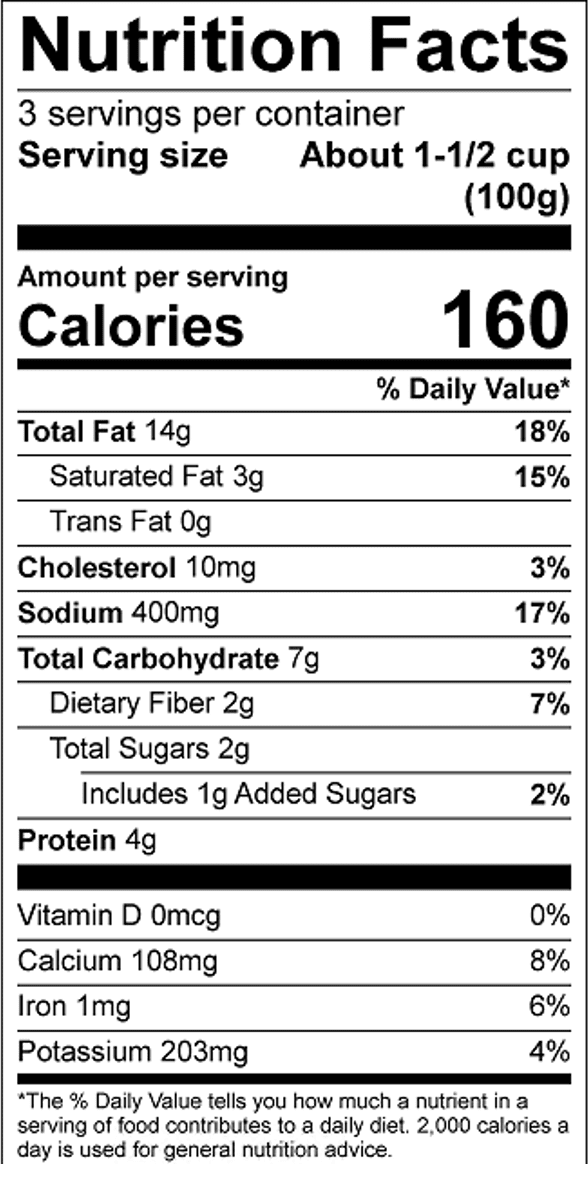 Dole Everything Caesar Chopped Salad Kit, 10.6 oz Bag, Fresh