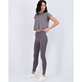 thumbnail image 4 of Real Essentials 5 Pack: Women's Dry Fit Crop Top - Short Sleeve Crew Neck Stretch Athletic Tee (Available in Plus Size), 4 of 5