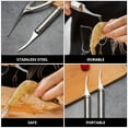 thumbnail image 6 of Kesenlong shrimp tool 1 Set Shrimp Stripper Shrimp Line Cutter Clean Shrimp Line Shrimp Shell Remover, 6 of 8