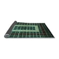 thumbnail image 2 of Ahgly Company Indoor Round Abstract Light Blue Modern Area Rugs, 3' Round, 2 of 4