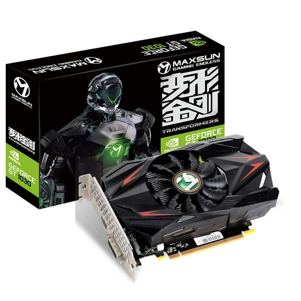 Tarjeta gráfica de vídeo maxsun GEFORCE GT 1030 4GB GDDR4