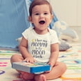 thumbnail image 4 of I Love My Mommy To The Moon And Back Baby Bodysuit One Piece 24 mo White, 4 of 4