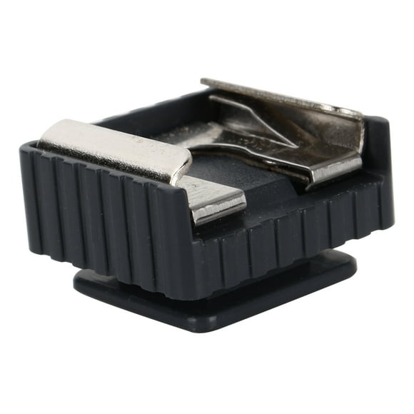 Adaptador de Montaje de Zapata para Flash Adaptador de Zapata de Rosca de 1/4 ", Plataforma Convertidor de Montaje para Soporte de Flash de Cámara, Soporte de Luz