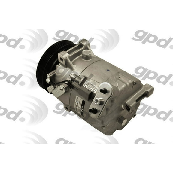 Global Parts Distributors 6512560 A/C Compressor Fits select: 2005-2010 CHEVROLET COBALT, 2006-2011 CHEVROLET HHR