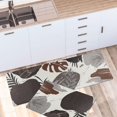 thumbnail image 5 of Kitchen Rugs and Mats Set of 2 Non Skid Kitchen Mats for Floor 2 Piece Cushioned Anti Fatigue Kitchen Rugs Sets PVC Comfort Floor Mat for Kitchen Office Sink, 5 of 6