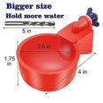 thumbnail image 3 of 16 Pack Automatic Chicken Waterer Cups Poultry Waterers Poultry Water Feeder Chicken Water Cups Wit, 3 of 4
