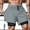 Gray, variant on Mens Swim Trunks with Compression Liner 7" Quick Dry Board 2 in 1 Shorts Swimsuit Bathing Suit for Men with Zipper Pockets