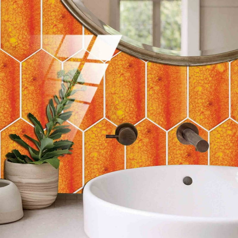 DIY Set 20x10cm Mosaic Kitchen Tile Stickers Bathroom Self-Adhesive Decor Waterproof DIY Set 20x10cm Mosaic Kitchen Tile Stickers Bathroom Self-Adhesive Decor Waterproof