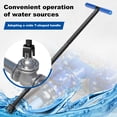 thumbnail image 3 of Water Meter Key Carbon Steel Water Shut Off Tool Rustproof Way Utility Key Easy to Use Water Meter Valves Adjustable Length Water Meter Wrench Effort Saving for Water Pipes, 3 of 9