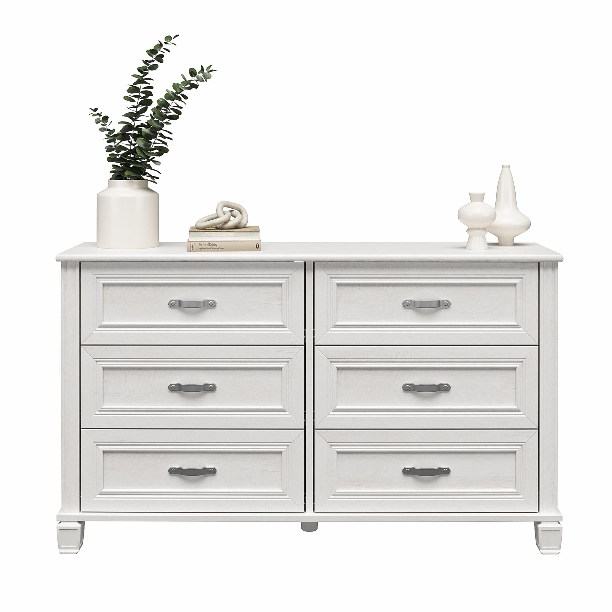 hillview ivory oak 6-drawer dresser Ameriwood Home Hillview 6 Drawer Dresser : Target